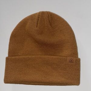 Cozy Brown Knit Beanie for Kids
